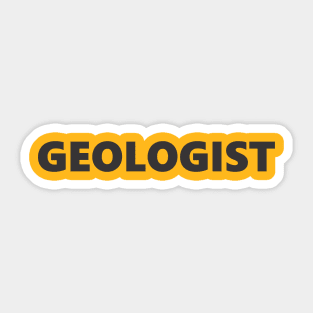 Geologist Sticker